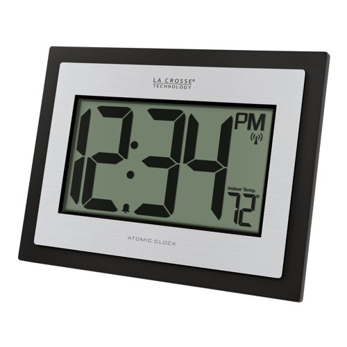 La Crosse Technology Atomic Digital Clock Wayfair